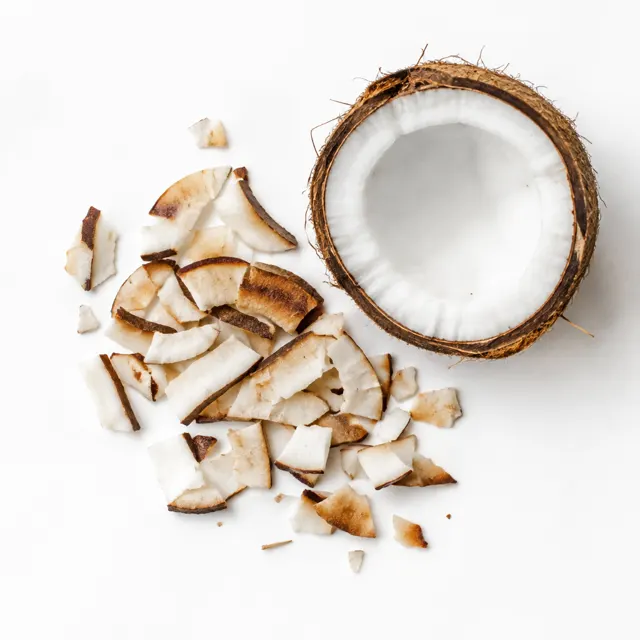 Coconut Chips Half Roasted Organic